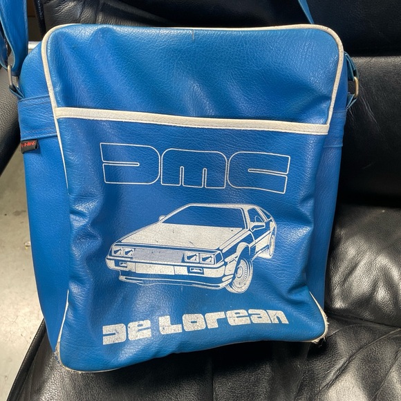 Vintage 1980s DMC Delorean Dealership Employee Promo RARE Carry Bag
